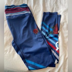 Peloton Pop Active Poprageous Pickup line leggings